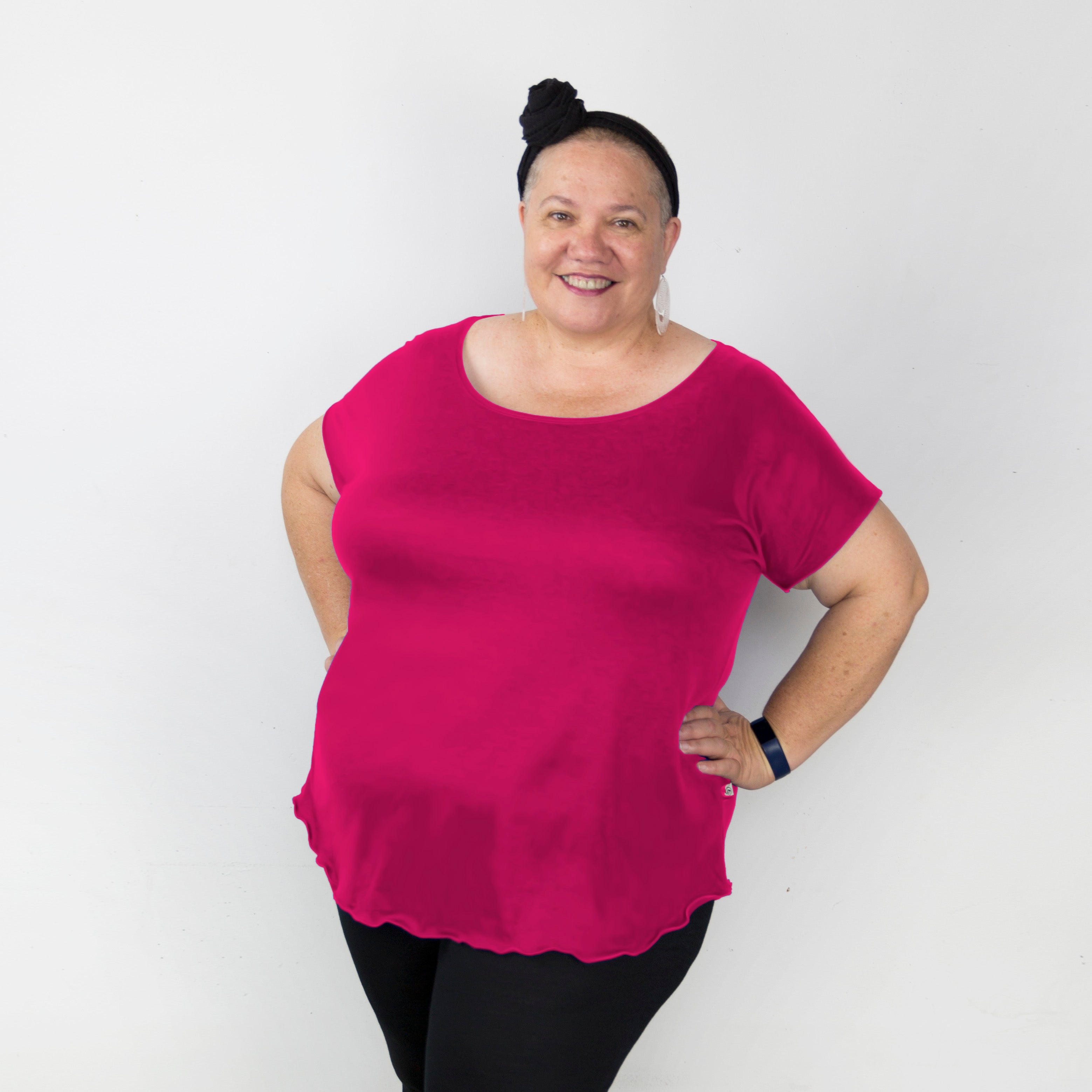 #140 Cap Sleeve Top 175gsm