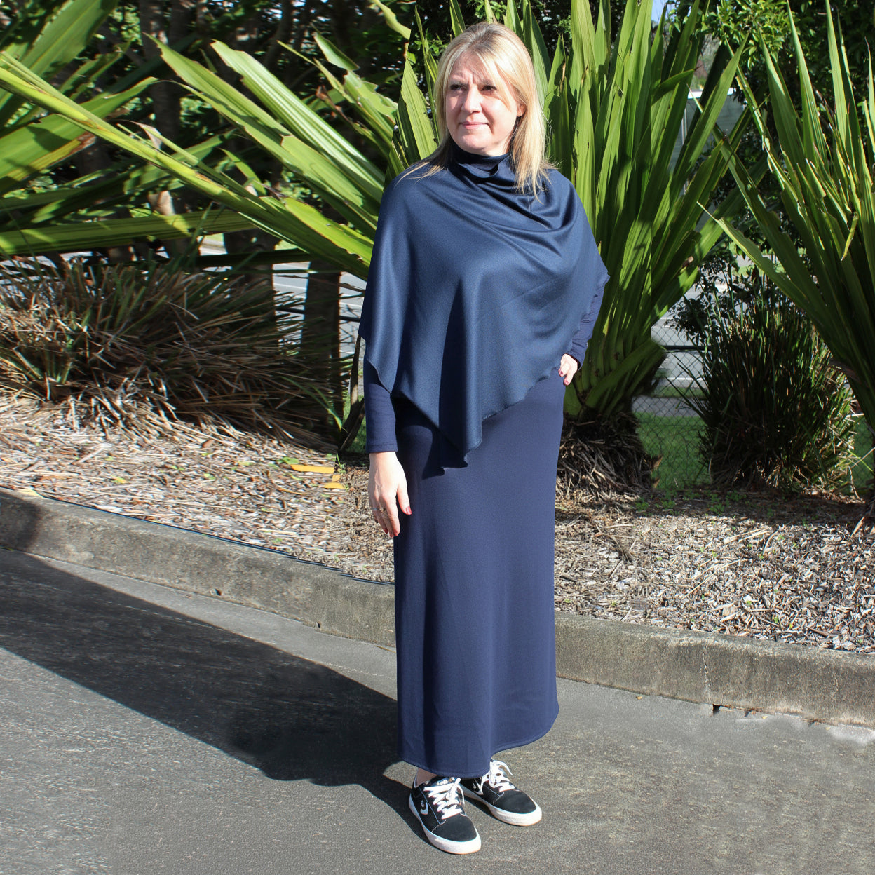 #411 Long A-Line Skirt 275gsm