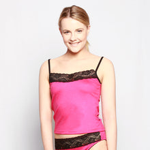 Load image into Gallery viewer, Merino Lace camisole Pink
