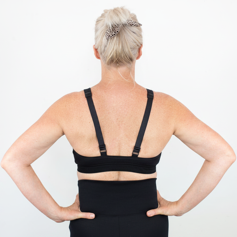 #623 Front Opening Merino Bra