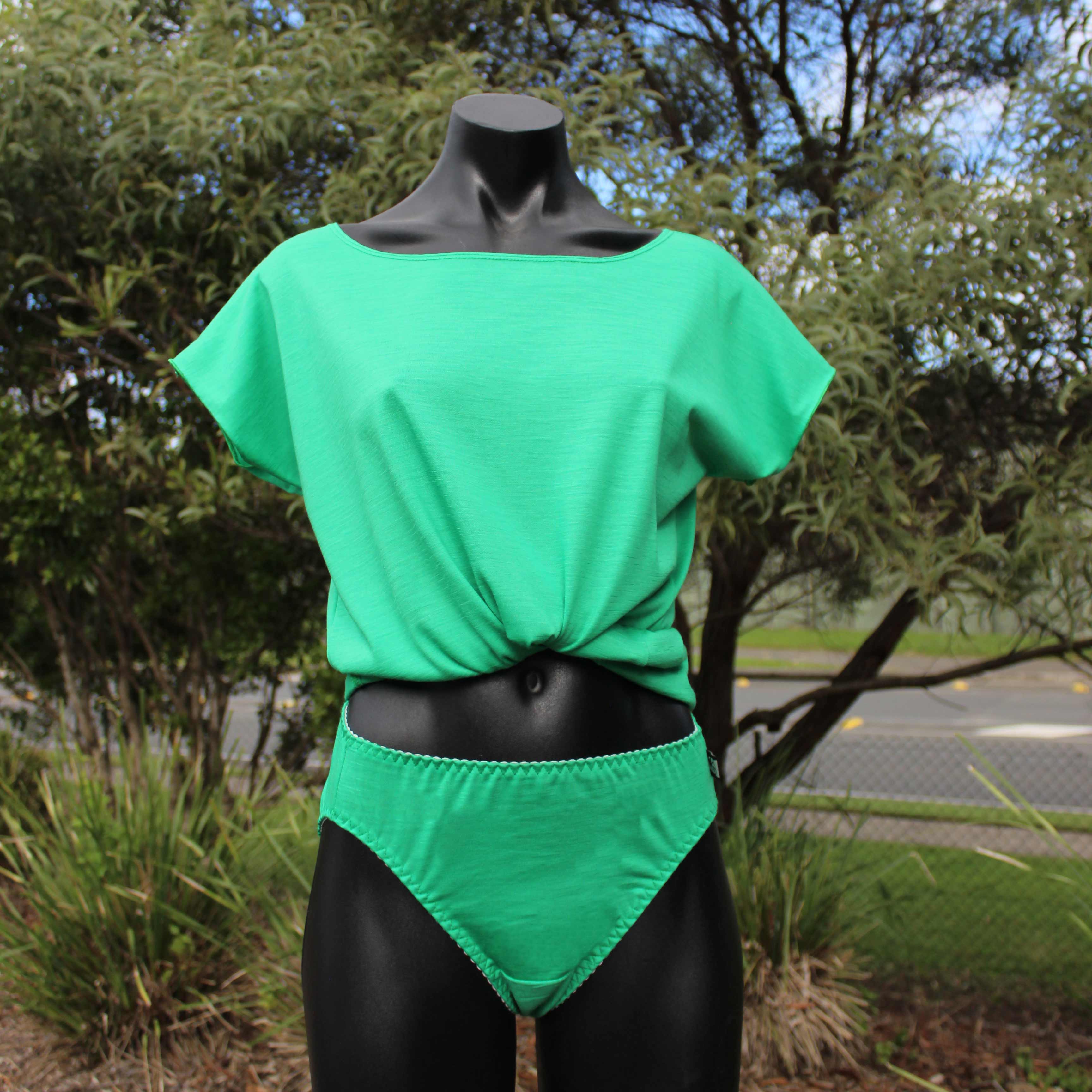 #691 Classic Hi-Cut Merino Brief