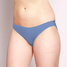 Load image into Gallery viewer, Merino Bikini Hipster Brief Blue
