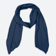 Load image into Gallery viewer, Merino belt and scarf in navy
