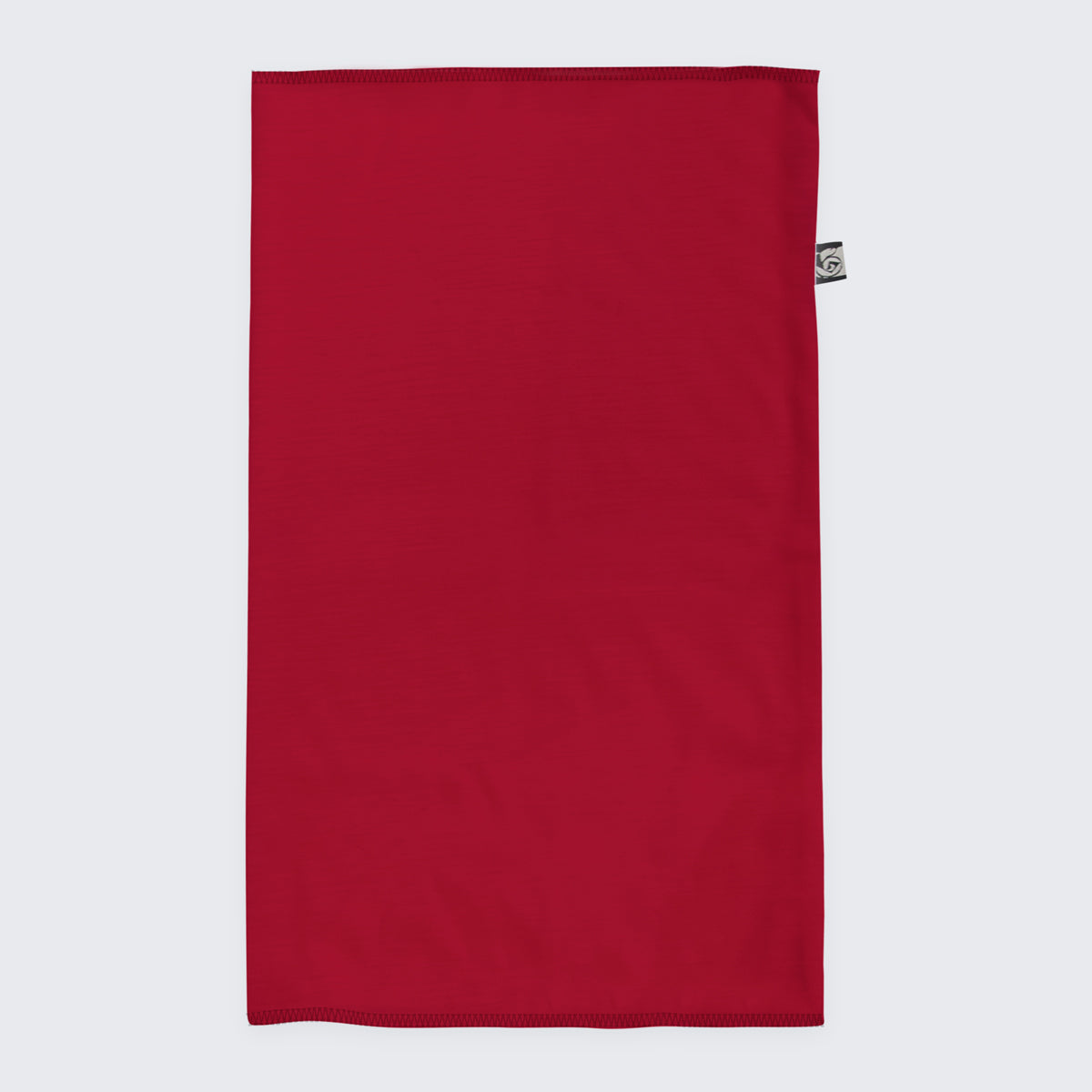 Red Merino Neck Gaitor Lightweight 