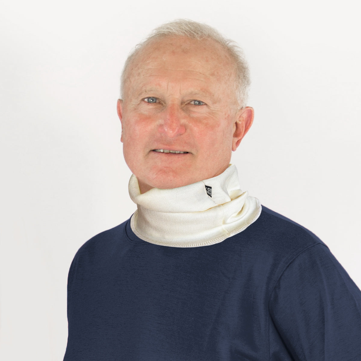 Merino Neck Warmer in Natural Wool