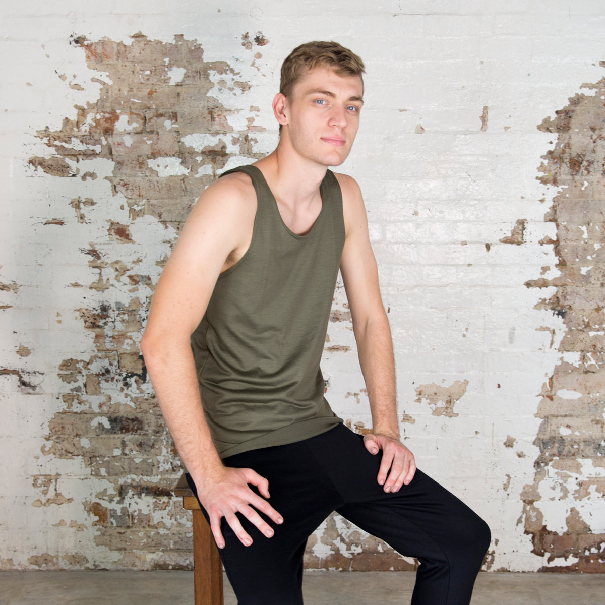 Mens Merino Singlet