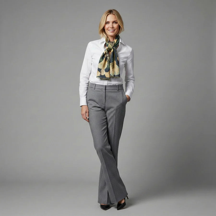 # 10005 Annette Merino Wool Scarf