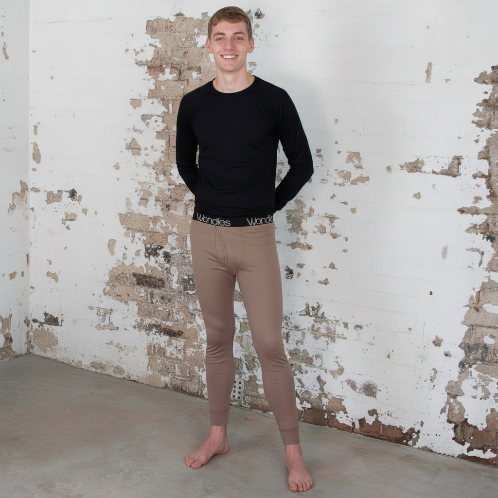 #312 Merino Long Johns with Fly  275gsm