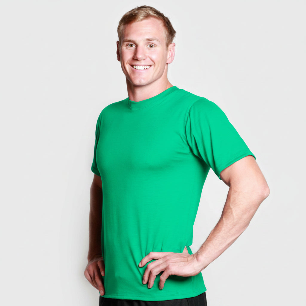 #110 Short Sleeve Crew Neck Merino T-Shirt 175gsm