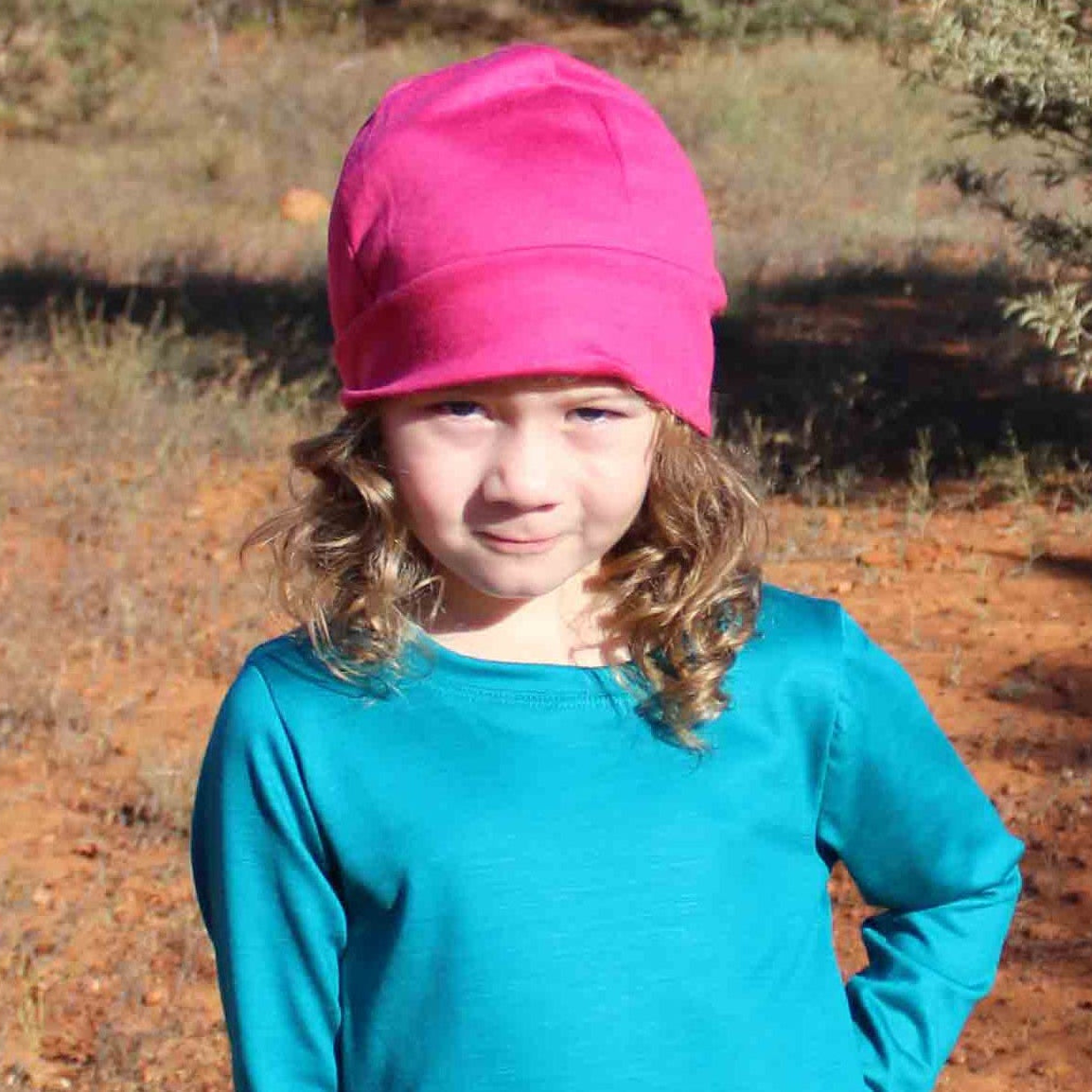 #930 Kids 175gsm Lightweight Long Sleeve Merino T-Shirt