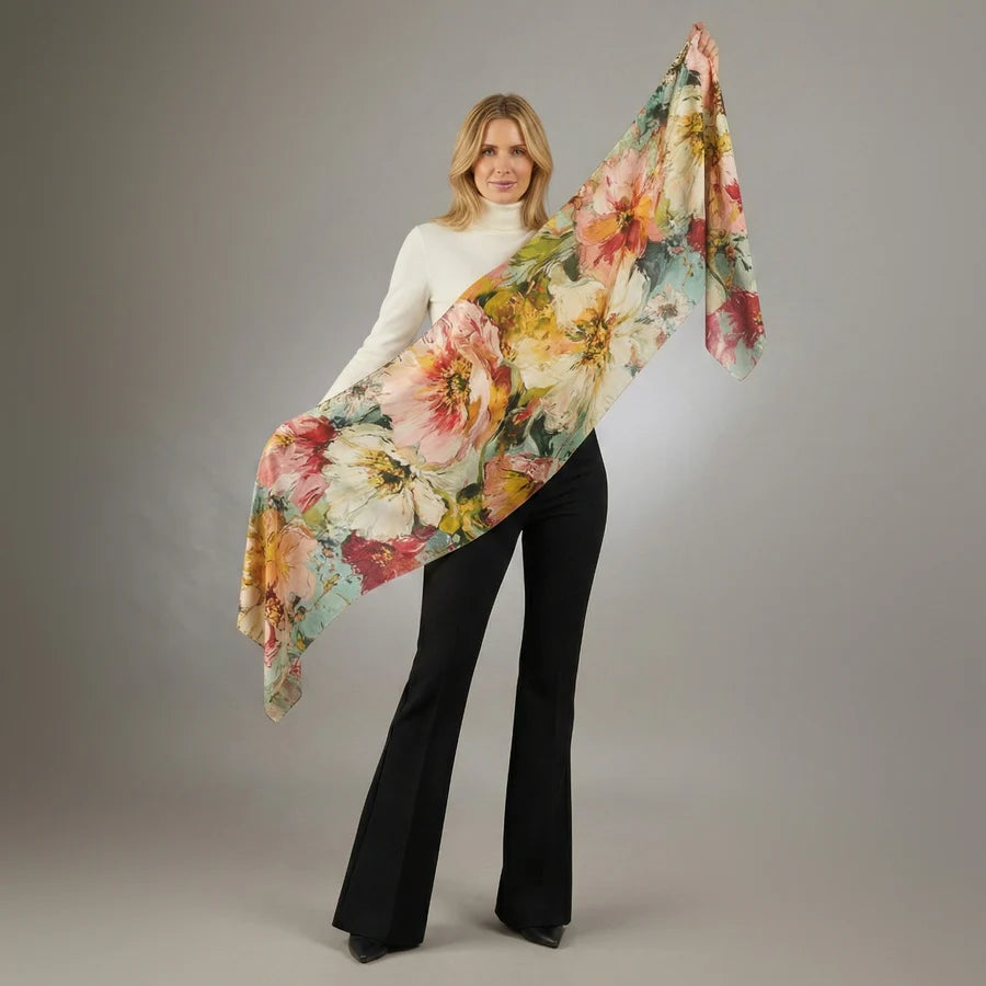 # 10037 Leighton Cashmere & Merino Wool Scarf