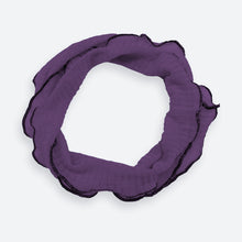 Load image into Gallery viewer, Merino Blend Headband and Scarf Purple
