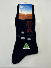Load image into Gallery viewer, Merino Country Wool Socks
