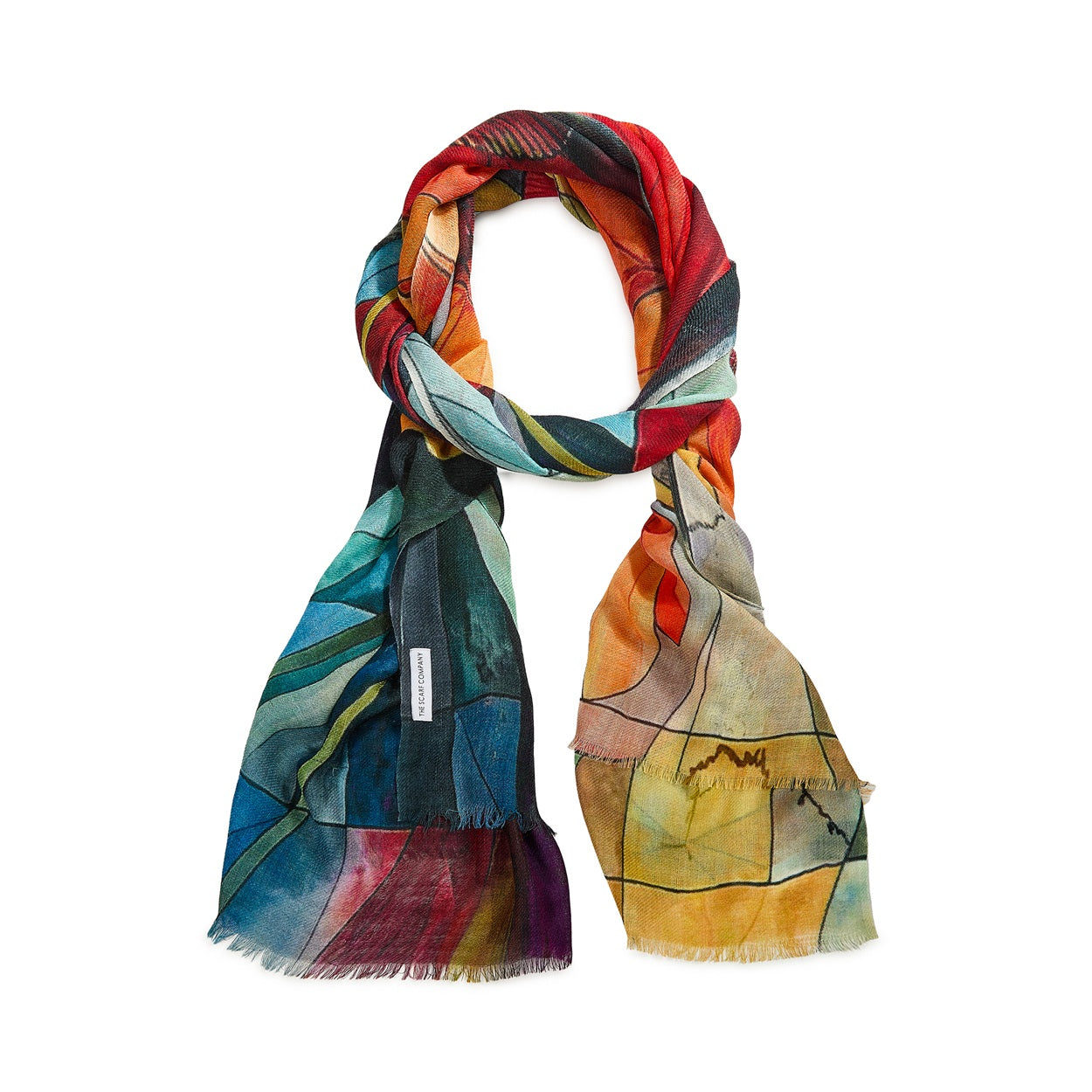 # 10048 Phoebe Merino Wool Scarf