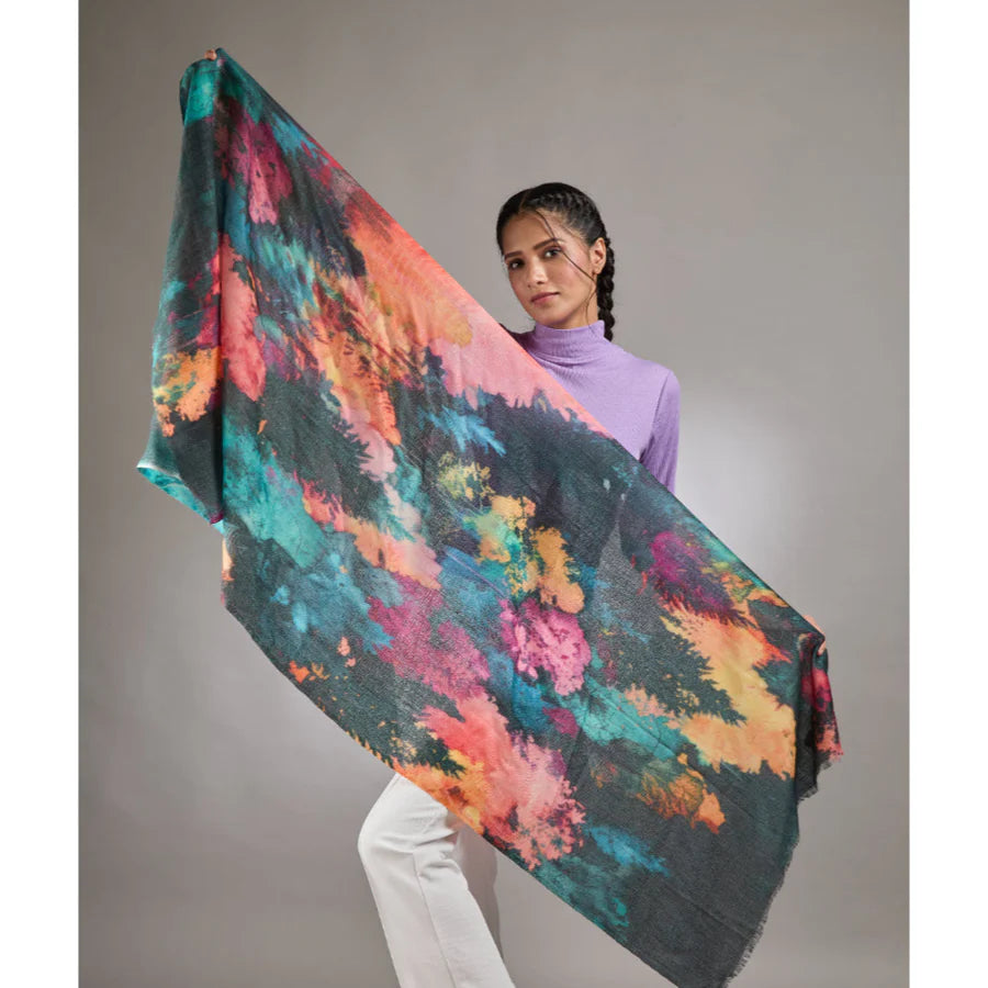 # 10034 Posh Merino Wool Scarf