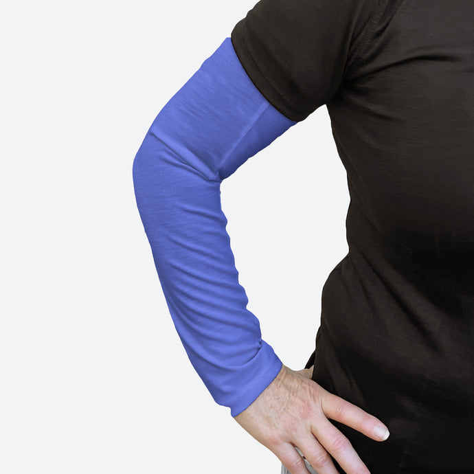 Blue Merino Sun Sleeve