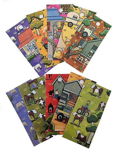 Farm Life Swing Tags - Pack of 10