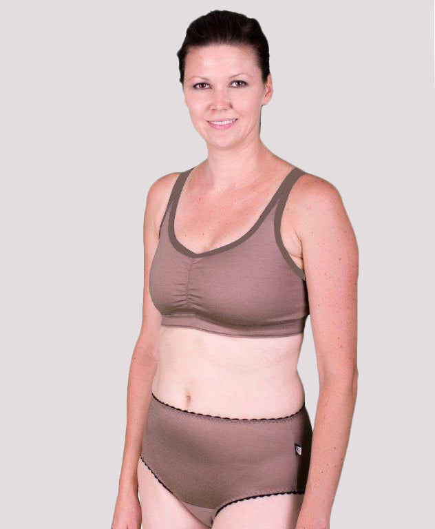 #625 Merino Crop Top with Adjustable Straps