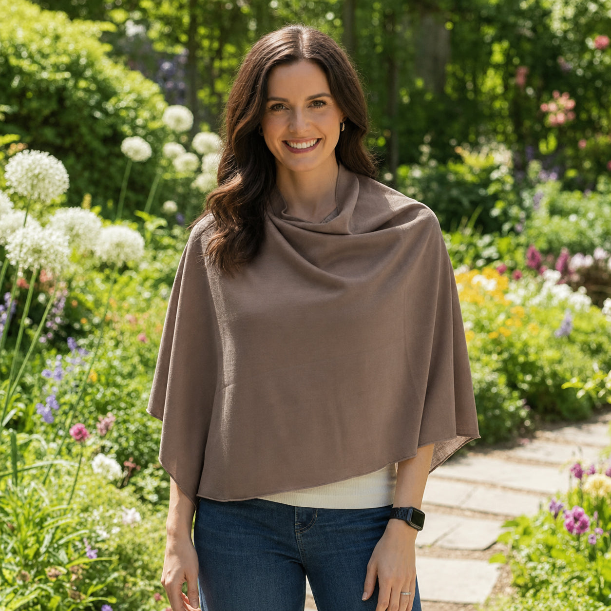 #725 Merino Poncho 275gsm
