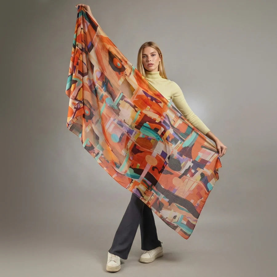 # 10054 Vera Cashmere & Merino Wool Scarf