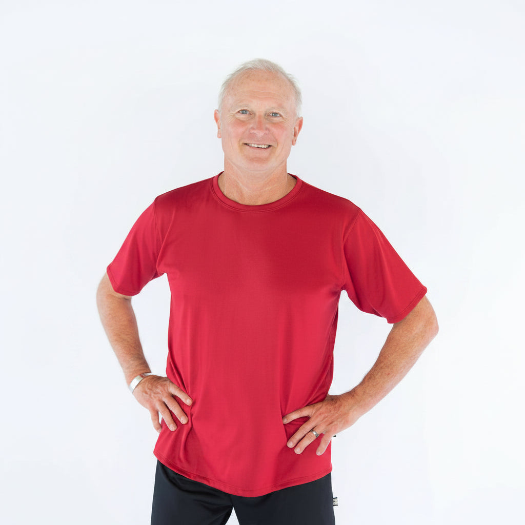 Men's Merino T-Shirt RED