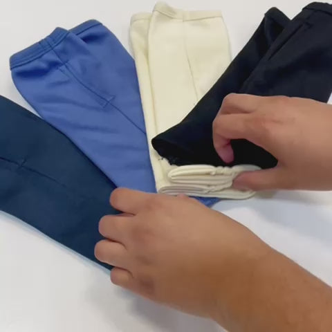 100% Merino Wool Wrist Warmers Video - how to put on
