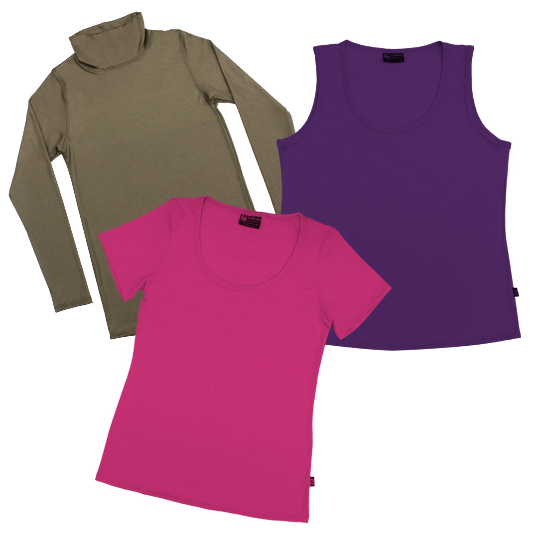 MYSTERY PACK - Women's Shirts 3 Pack - End of Line, Samples and Seconds