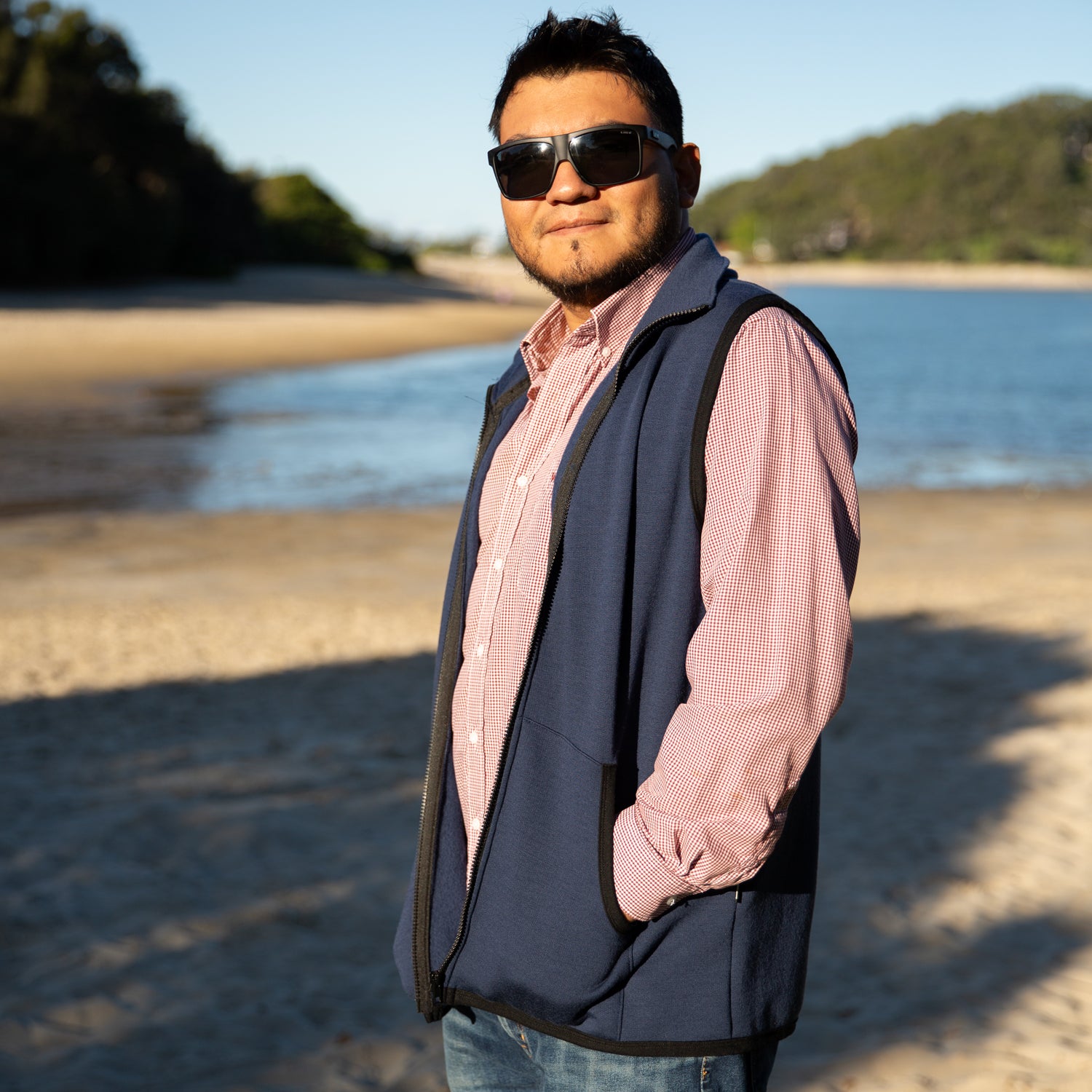 #550 Fleece Vest 320gsm