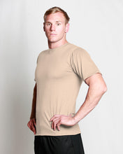 Load image into Gallery viewer, Mens Merino Crew T-Shirt Natural
