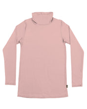 Load image into Gallery viewer, Womens Merino Turtle Neck Top Dusty Pink
