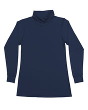 Load image into Gallery viewer, Women&#39;s Roll Neck Skivvy Navy
