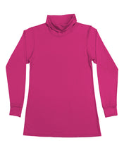 Load image into Gallery viewer, Women&#39;s Roll Neck Skivvy Hot Pink
