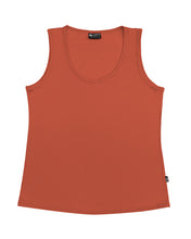 Load image into Gallery viewer, Womens Merino Singlet Orange
