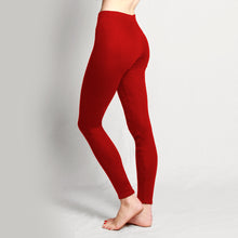 Load image into Gallery viewer, Merino Leggings Red
