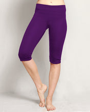 Load image into Gallery viewer, Merino 3/4 Leggings purple
