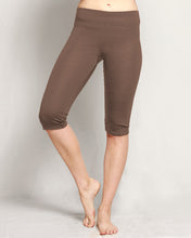 Load image into Gallery viewer, Merino 3/4 Leggings Taupe
