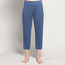 Load image into Gallery viewer, Women&#39;s Merino Crop Pants Blue

