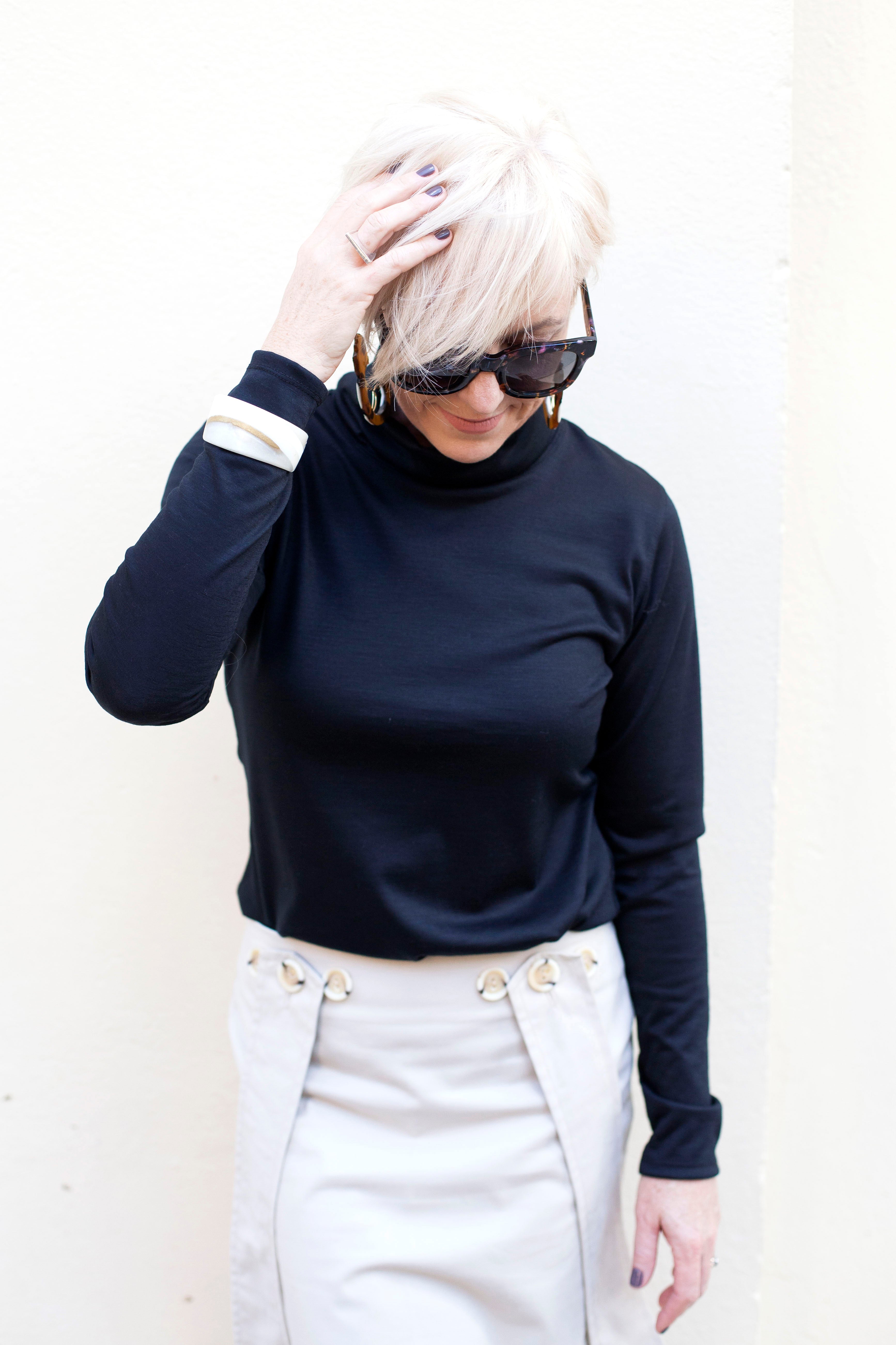 Merino Roll Neck Skivvy