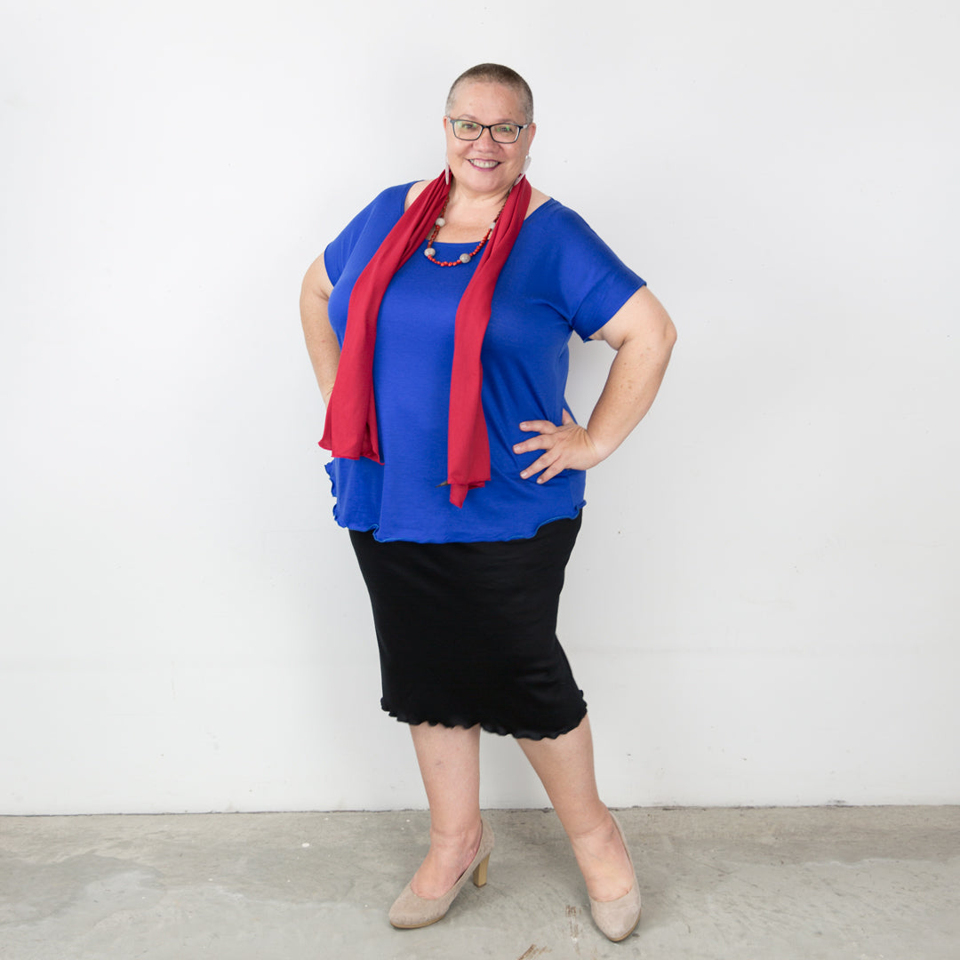 Merino Pencil Skirt