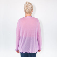 Load image into Gallery viewer, Merino Light Cardigan Lilac
