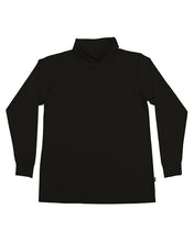 Load image into Gallery viewer, Men&#39;s Merino Roll Neck Skivvy - Black
