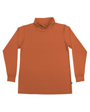 Load image into Gallery viewer, Men&#39;s Merino Roll Neck Skivvy - Orange
