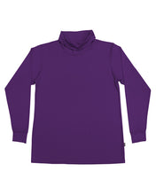 Load image into Gallery viewer, Men&#39;s Merino Roll Neck Skivvy - Purple
