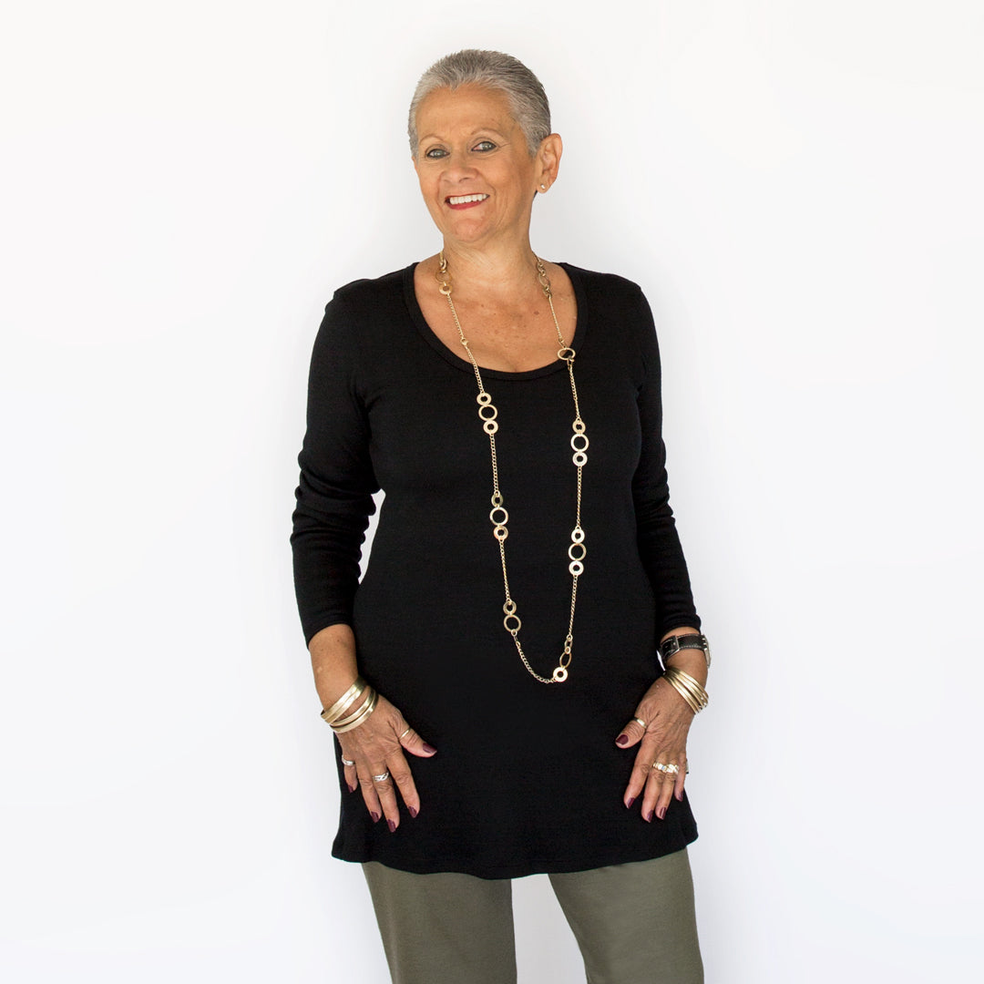 Merino Tunic Top
