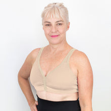 Load image into Gallery viewer, Merino Bra - Wirefree Bra in Latte
