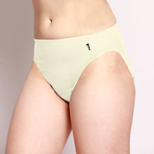 Load image into Gallery viewer, Merino Hit Cut Panel Brief Natural

