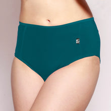 Load image into Gallery viewer, Merino Panel Full Brief Teal

