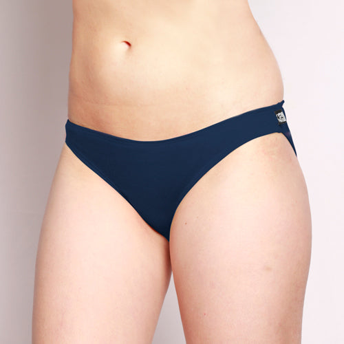 Merino Bikini Hipster Brief Navy