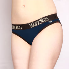 Load image into Gallery viewer, 100% Merino Hipster Wundies Navy
