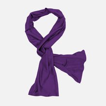 Load image into Gallery viewer, 100% Merino Scarf | Purple
